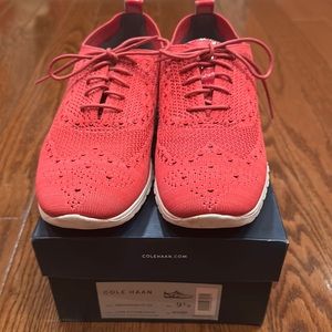 Pink Cole Haan mesh walking shoe size 9.5